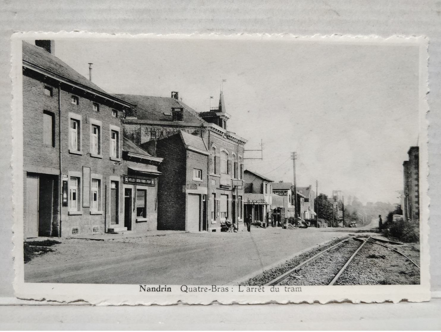 Nandrin. Quatre-Bras. Arrêt Du Tram - Nandrin