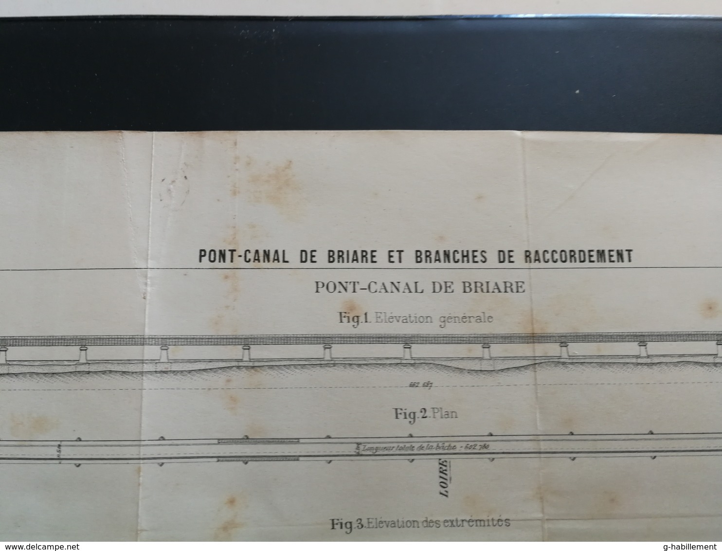 ANNALES PONTS Et CHAUSSEES (IDEP45) Pont Canal De Briare De Branches De Raccordement - 1898 - Imp L. Courtier - (CLB31) - Public Works