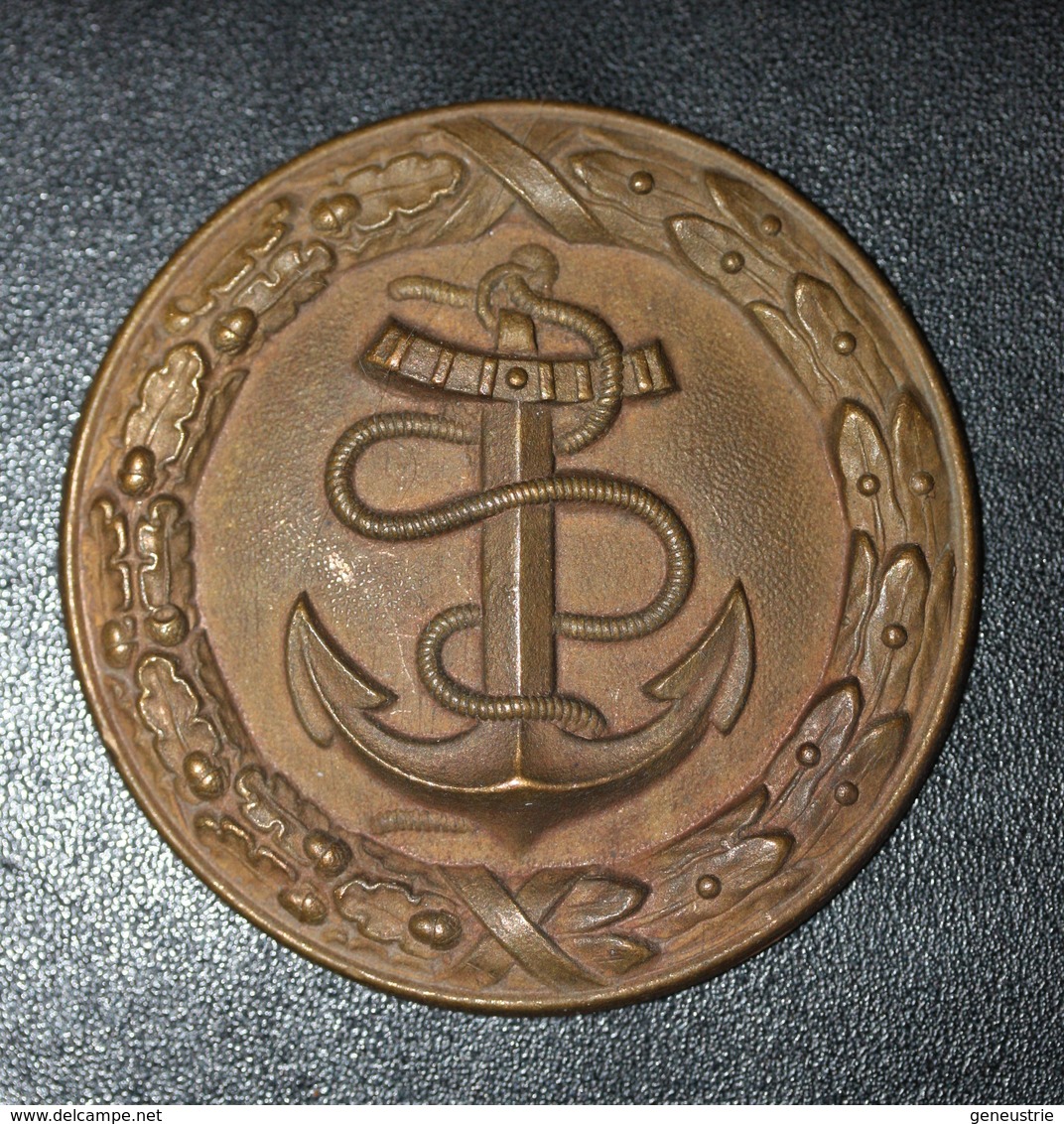 Ebauche De Plaque De Ceinturon D'officier De Marine - Marine Nationale - Uniforms