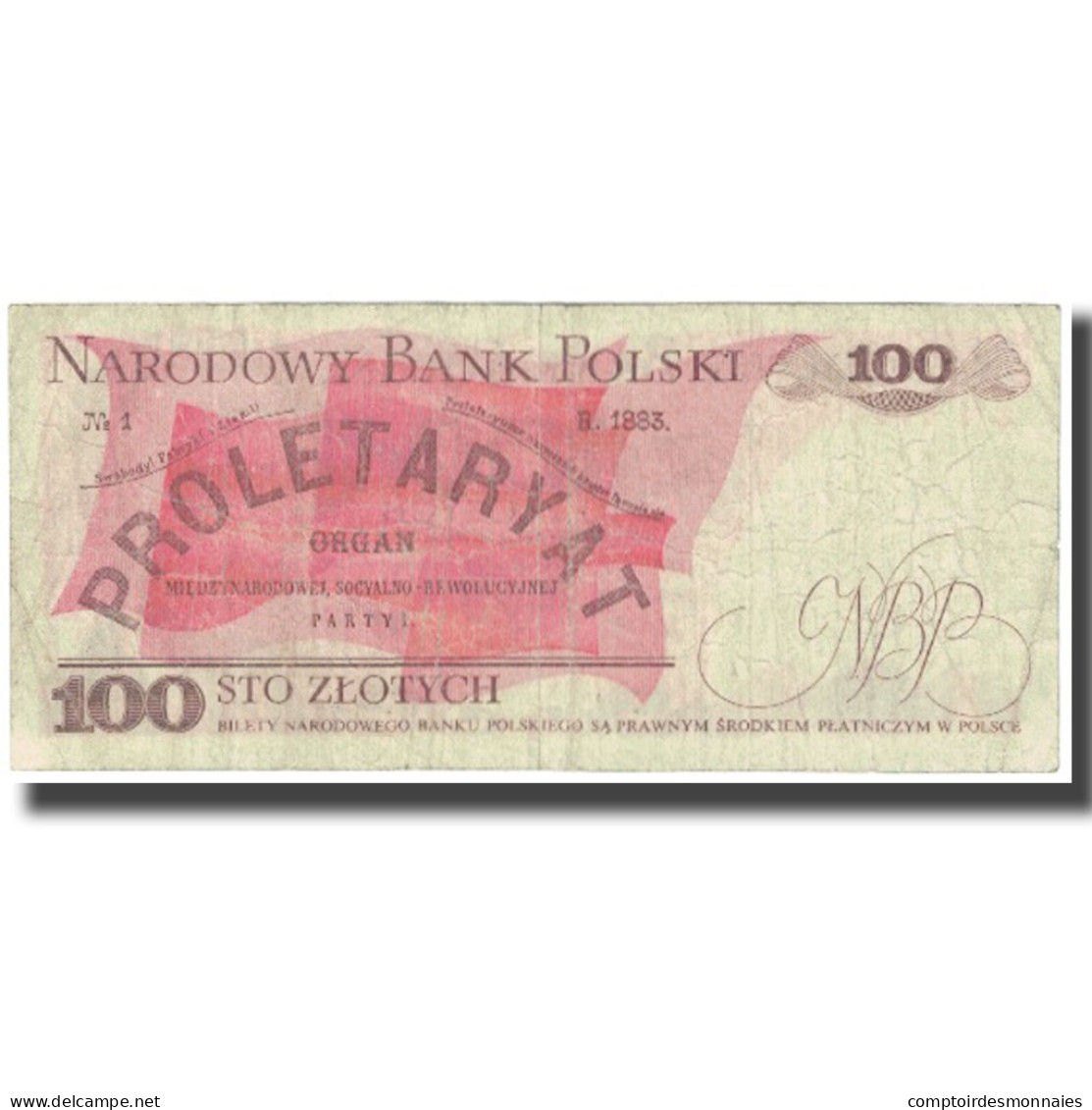 Billet, Pologne, 100 Zlotych, 1979, 1979-06-01, KM:143c, TTB - Pologne