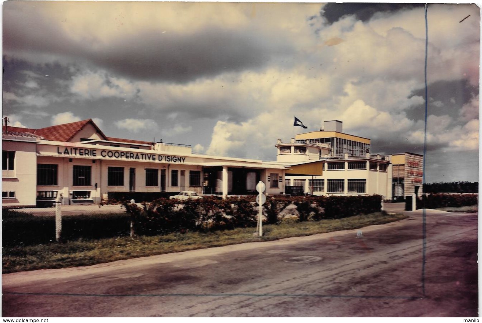 ISIGNY (CALVADOS)  LAITERIE COOPERATIVE  - COOPERATIVE LAITIERE Photo Originale Unique 1960 -COMBIER CIM Imp à Macon - Places