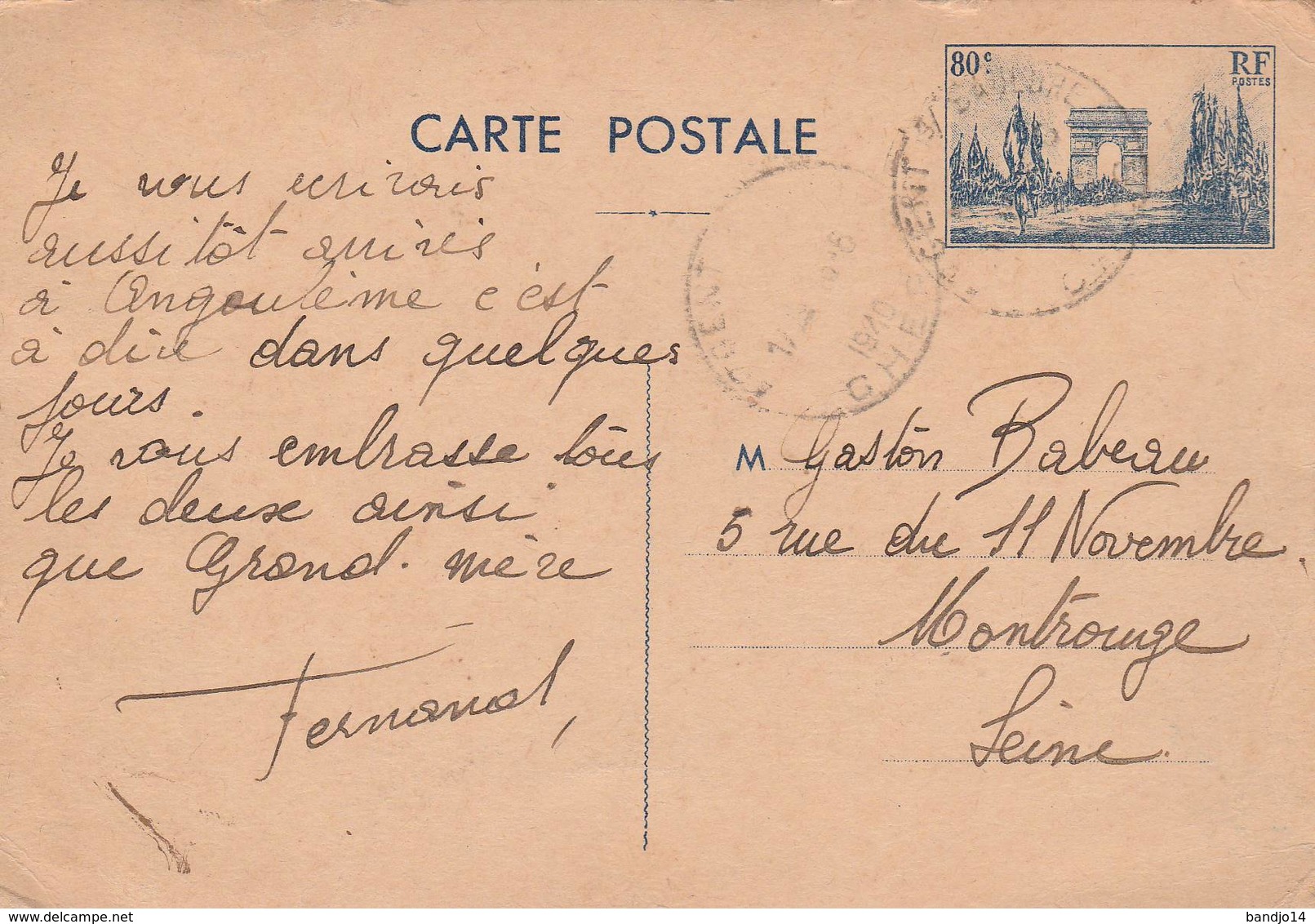 Petit lot de 34  entiers postaux tous scannés