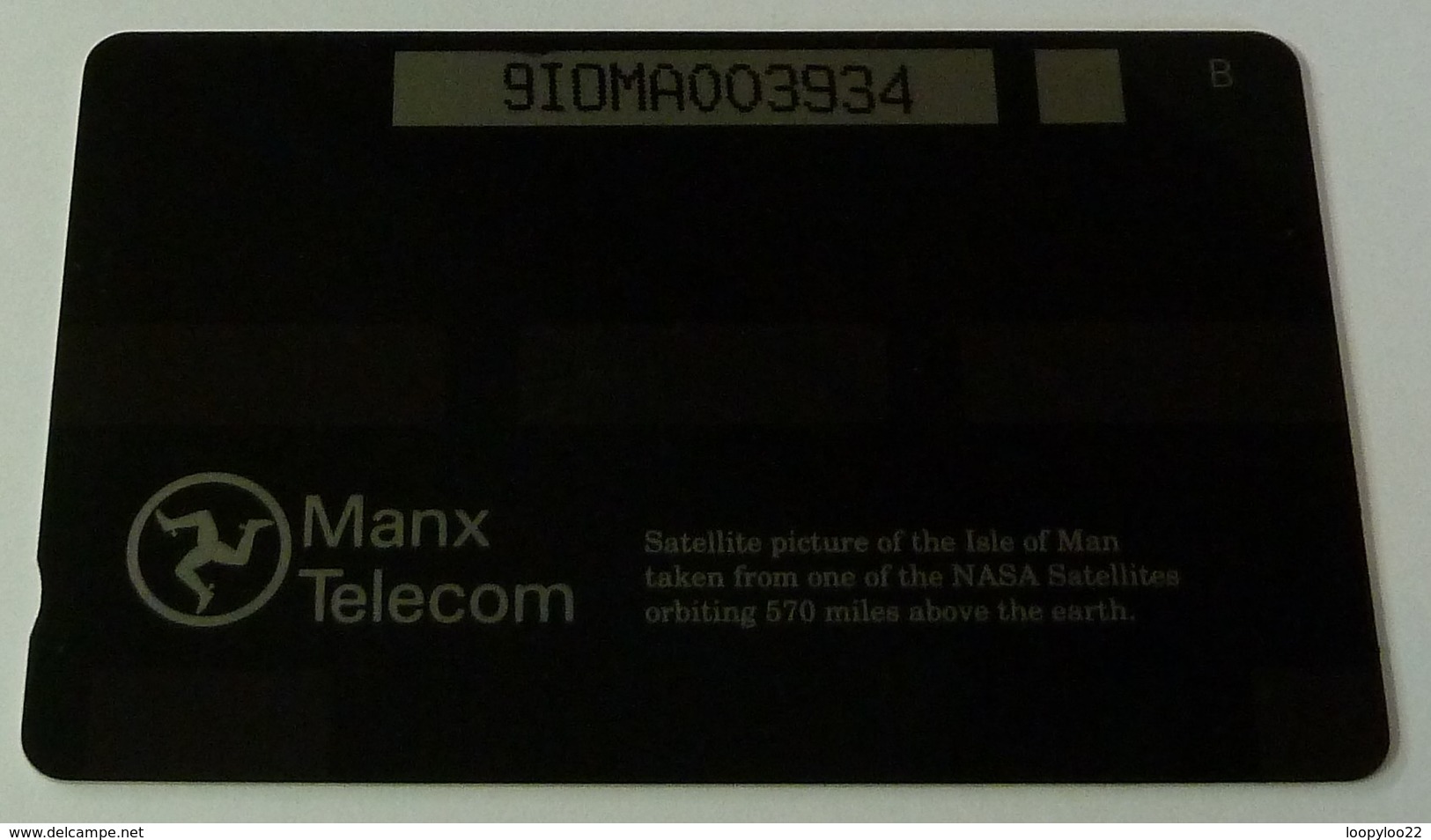ISLE OF MAN - GPT - 9IOMA - 110 Units - Satellite Picture - Mint - Man (Isle Of)