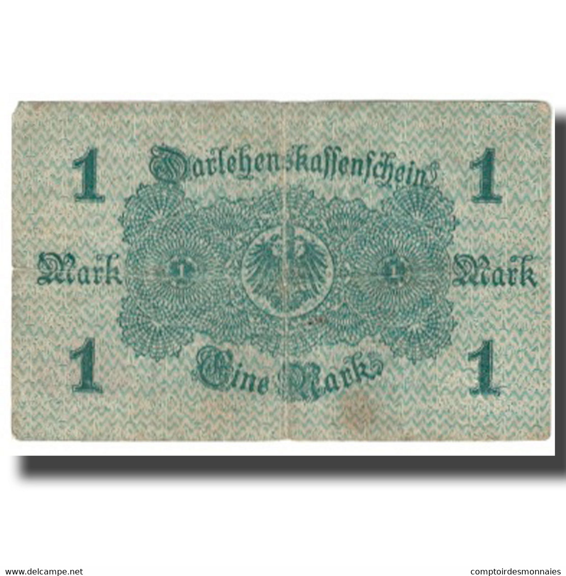 Billet, Allemagne, 1 Mark, 1914, 1914-08-12, KM:50, TB - Altri & Non Classificati