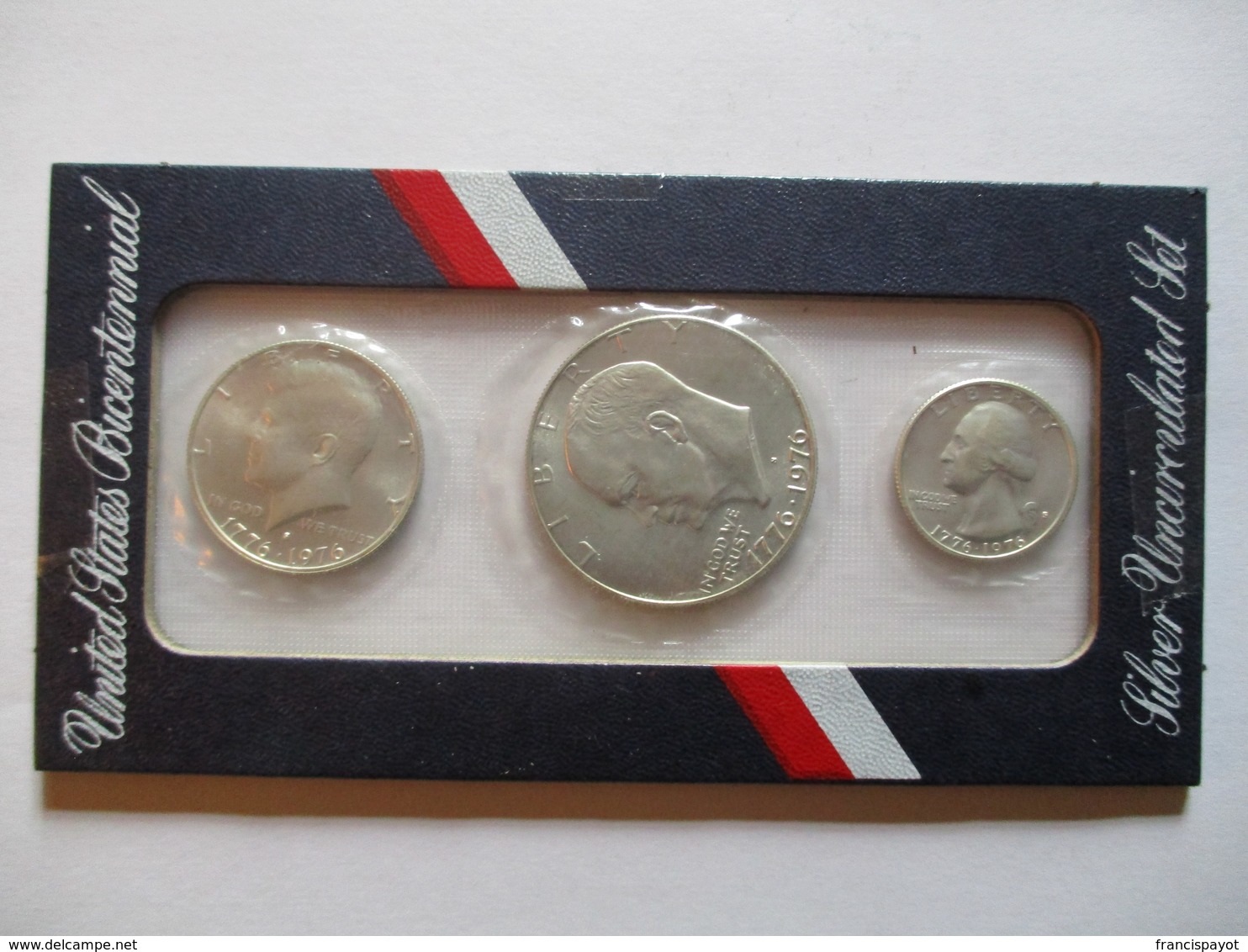 USA: Set Bicentenary 1776 - 1976 (silver .400) - Collections