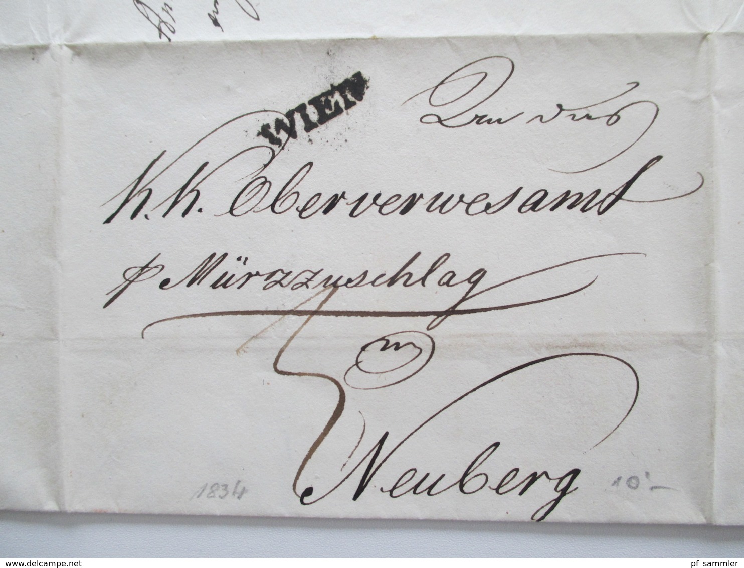 Österreich Vorphila 15 Belege Wien Stempel schwarz / rot viele mit Inhalt! 1824 - 1848 KuK. 2x Stempel Grosz - Gerungs