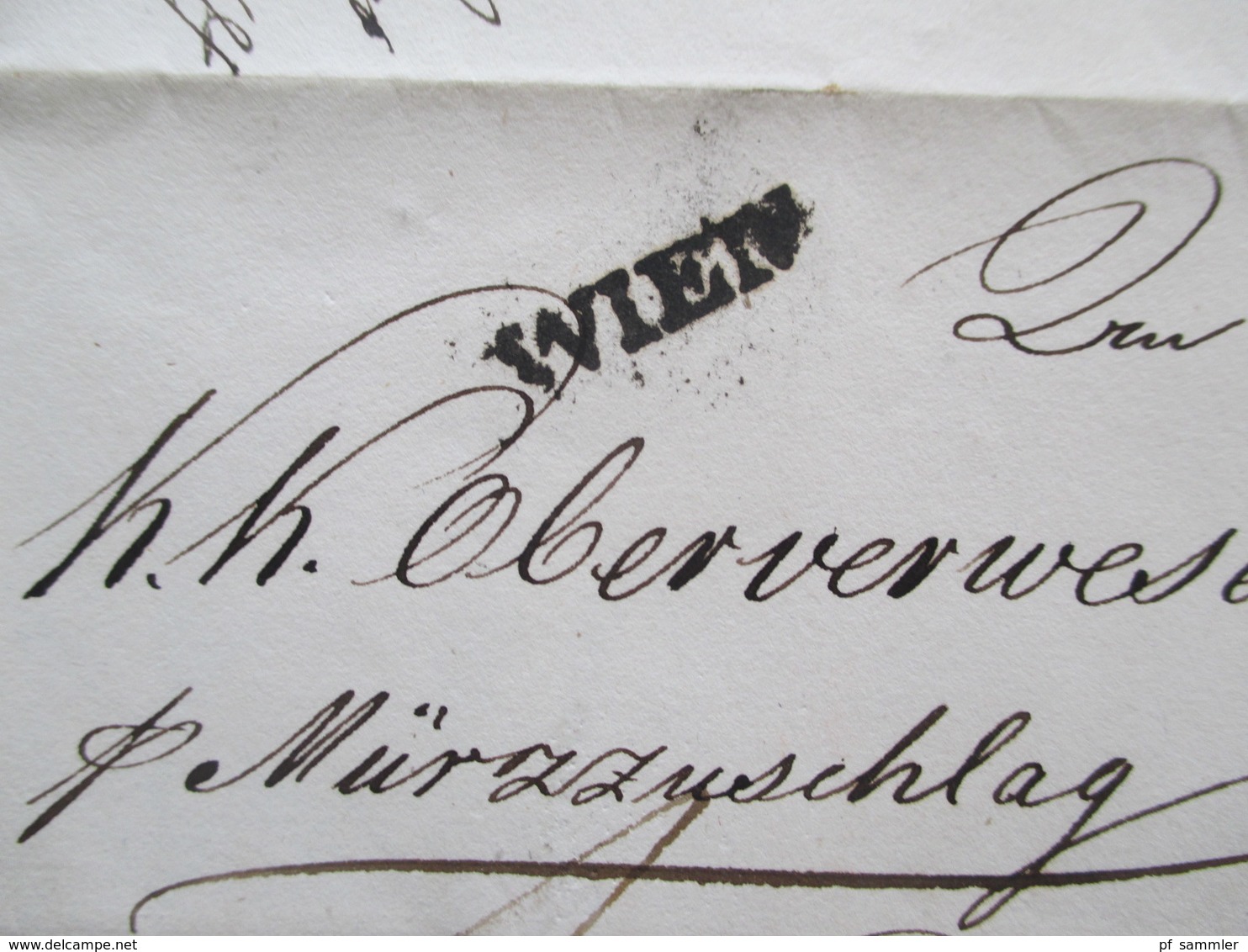 Österreich Vorphila 15 Belege Wien Stempel schwarz / rot viele mit Inhalt! 1824 - 1848 KuK. 2x Stempel Grosz - Gerungs