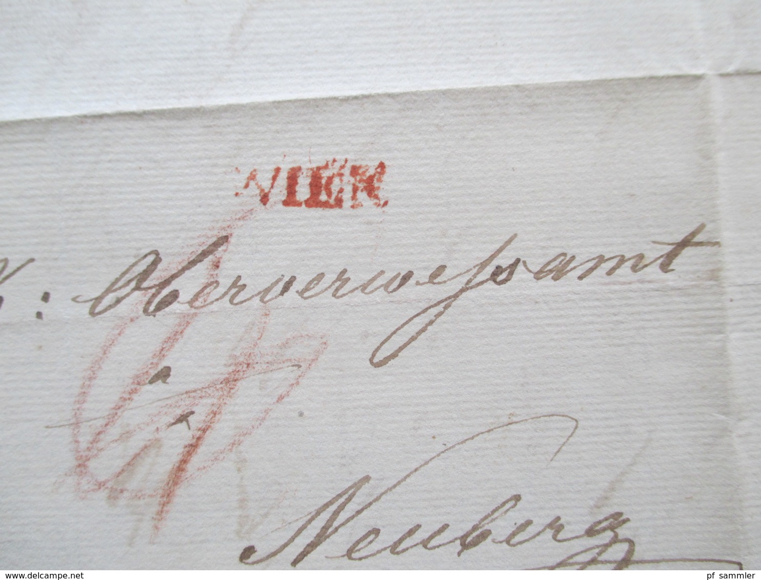 Österreich Vorphila 15 Belege Wien Stempel schwarz / rot viele mit Inhalt! 1824 - 1848 KuK. 2x Stempel Grosz - Gerungs