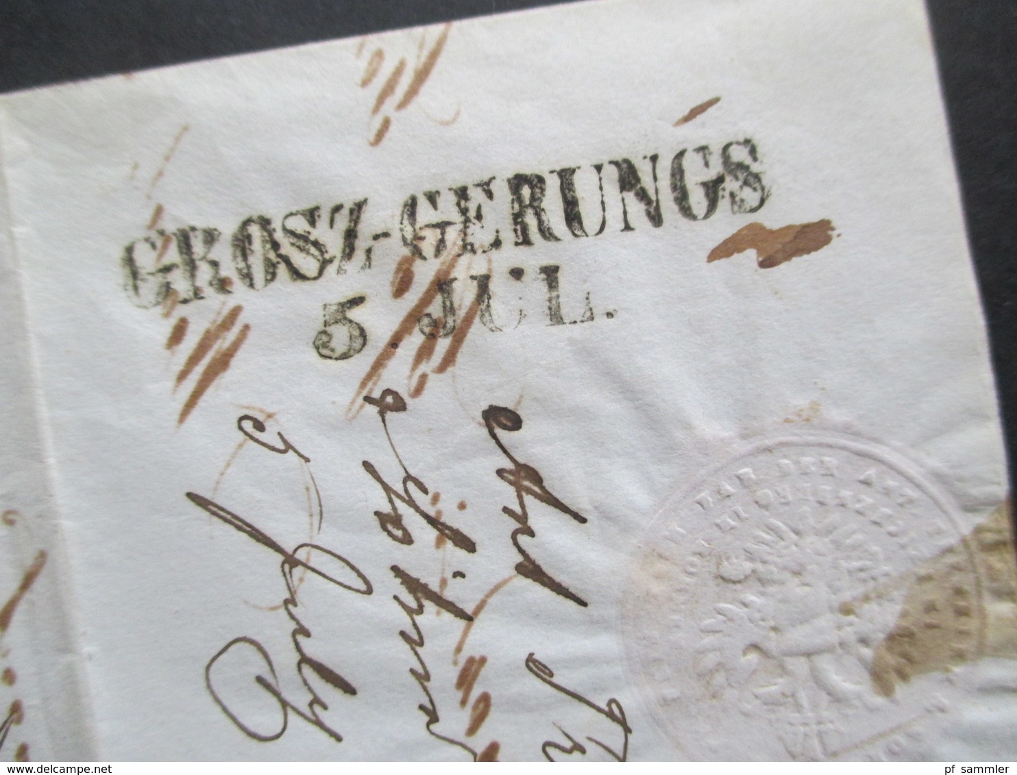 Österreich Vorphila 15 Belege Wien Stempel schwarz / rot viele mit Inhalt! 1824 - 1848 KuK. 2x Stempel Grosz - Gerungs