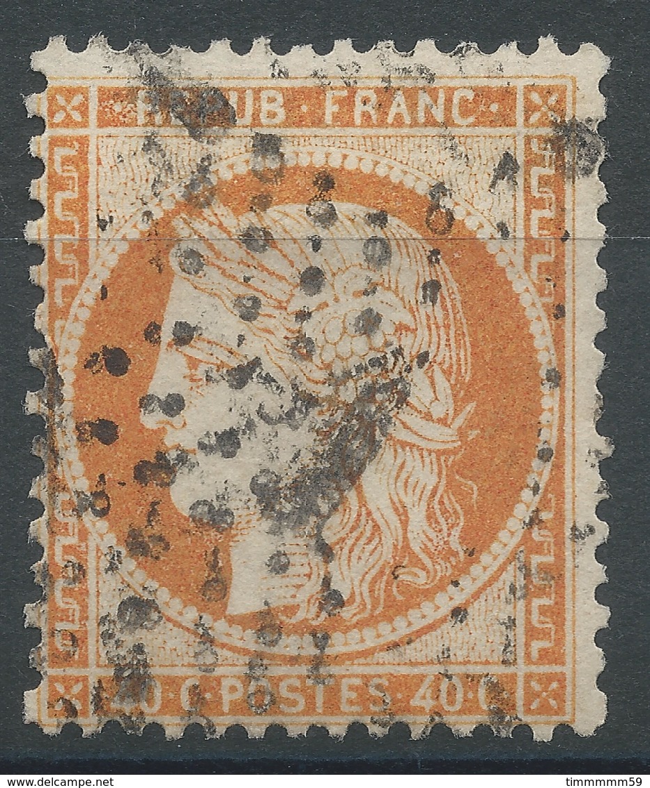 Lot N°47838  N°38, Oblit étoile Chiffrée 1 De PARIS (Pl De La Bourse) - 1870 Siege Of Paris