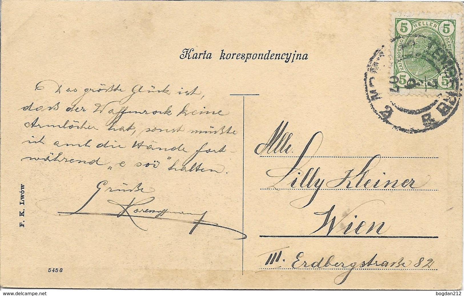 1907 - LEMBERG  ,  Gute Zustand, 2 Scan - Ukraine