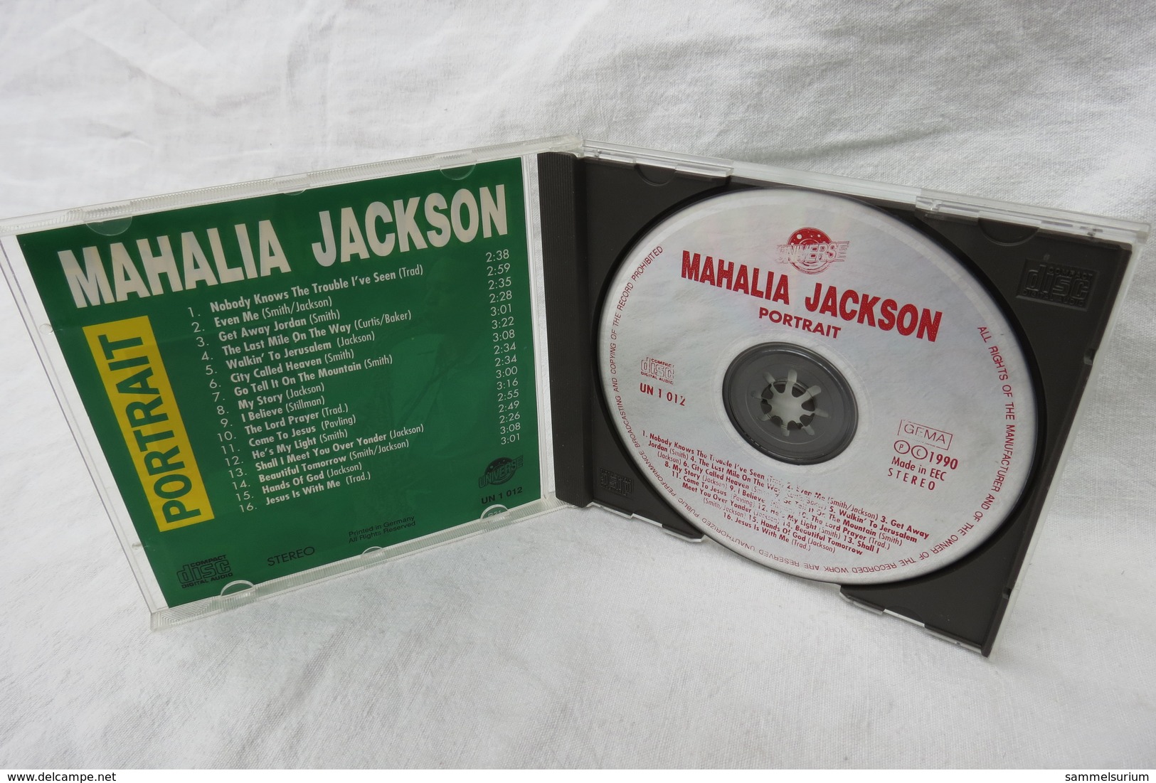 CD "Mahalia Jackson" Portrait - Gospel & Religiöser Gesang