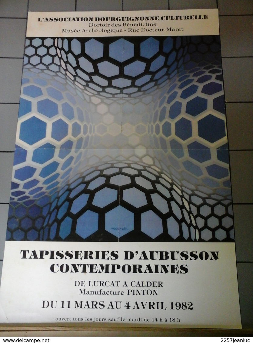 Affiche - Tapisseries  D'Aubusson Contenporaines - Affiches