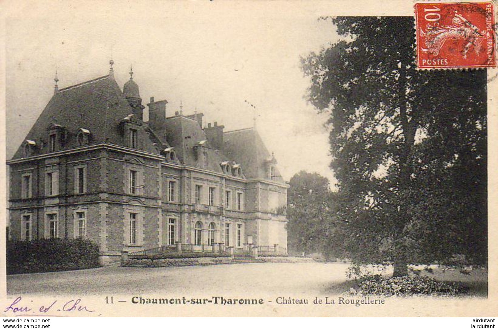 D41  CHAUMONT- SUR- THARONNE  Château De La Rougellerie  ..... - Autres & Non Classés