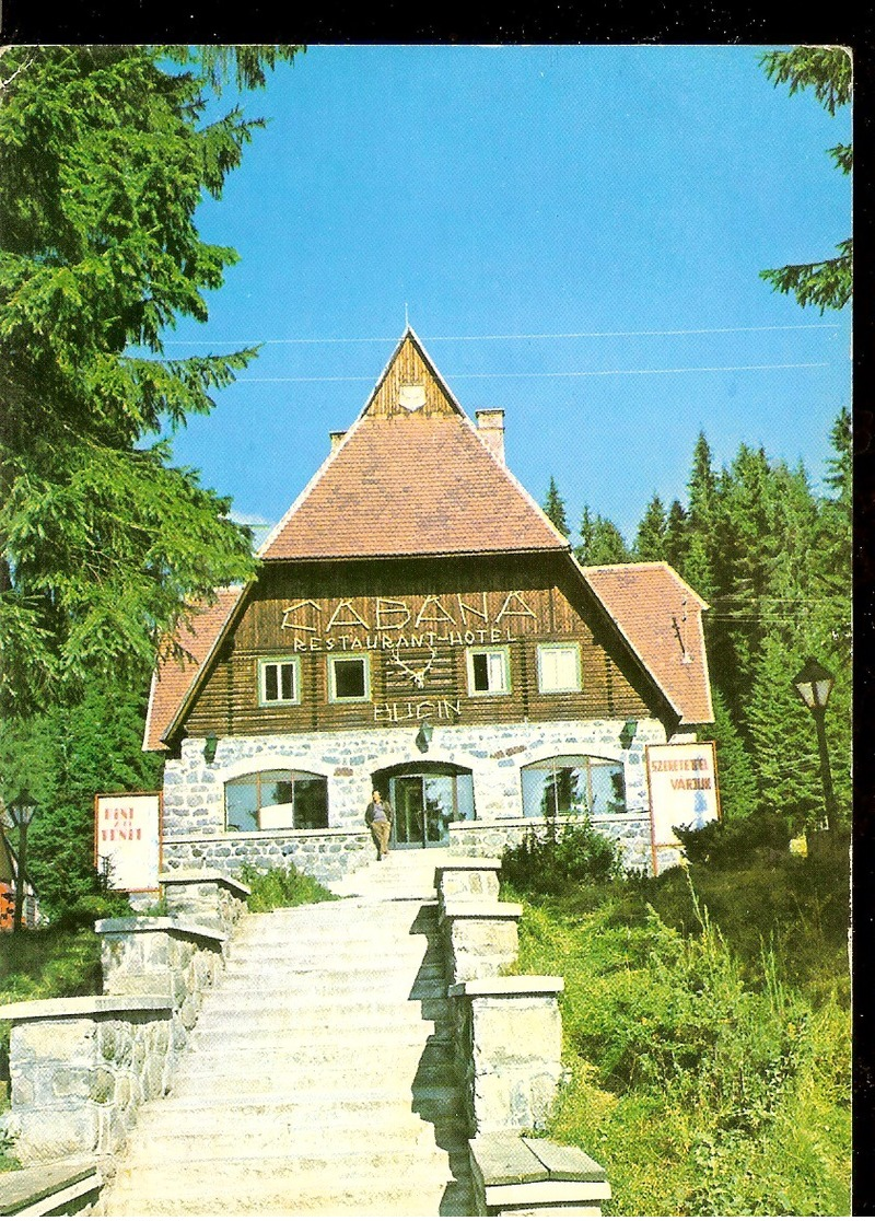 Romania, Postcard, Stationery, Code 1108-74, Cheorghieni, Chalet Bucin, Used 1979 - Postal Stationery