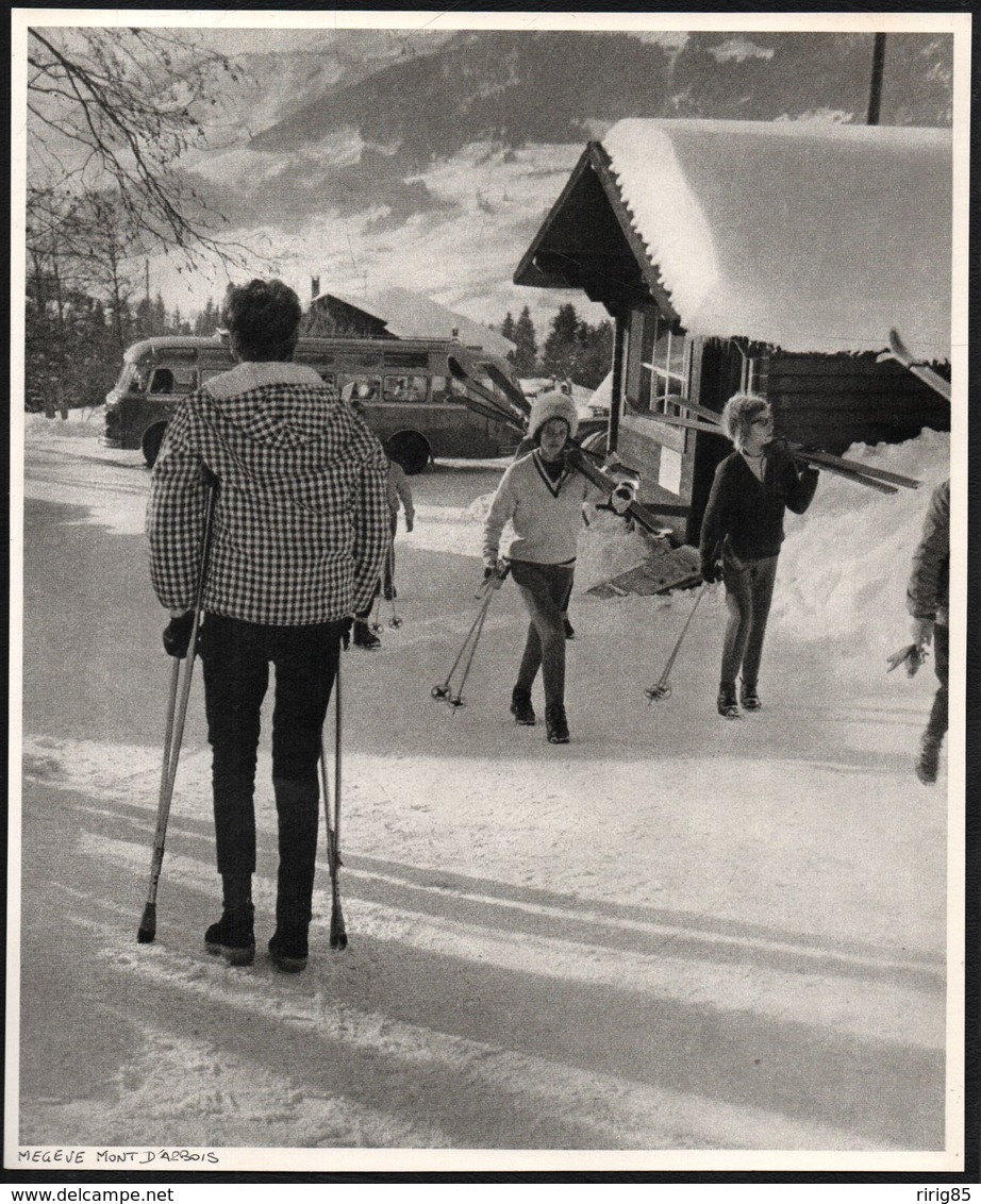 1965  --  MEGEVE  MONT D ARBOIS   3R277 - Non Classés