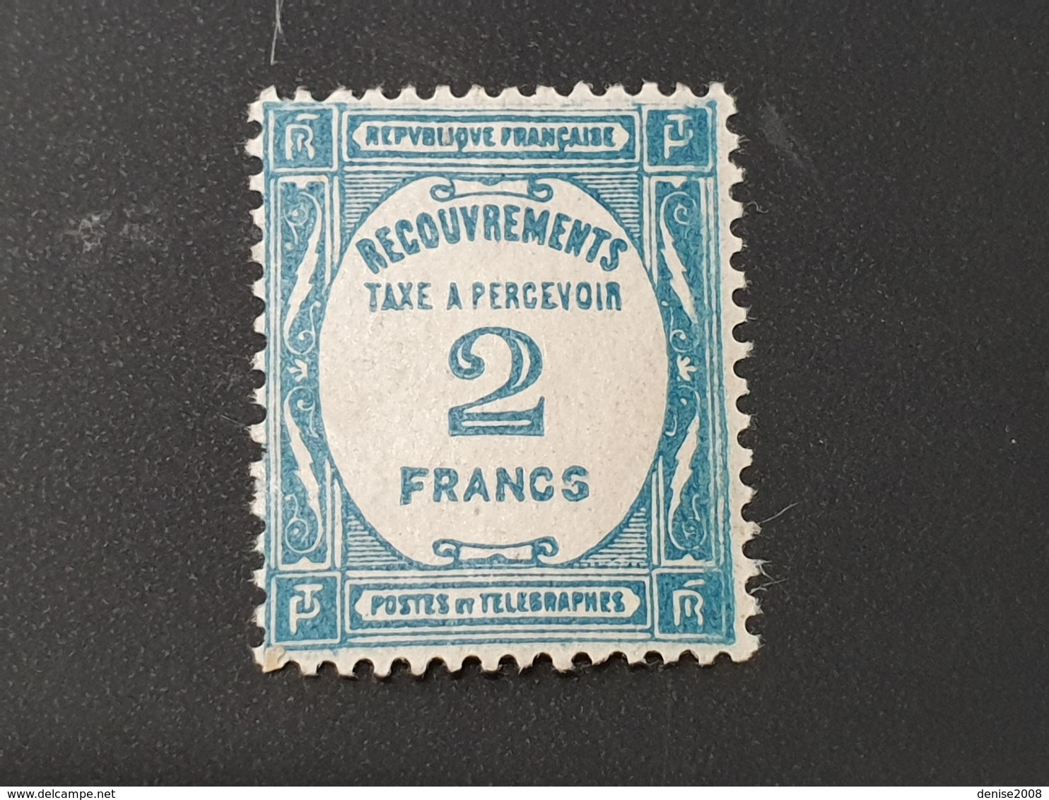 Timbre Taxe N° 61  Neuf ** Gomme D'Origine TTB - 1859-1959 Mint/hinged