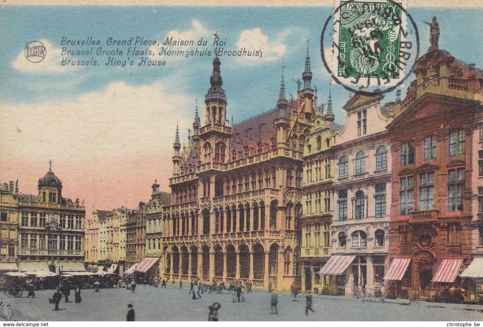 Bruxelles, Brussel, Koningshuis, Broodhuis (pk58578) - Monumenten, Gebouwen