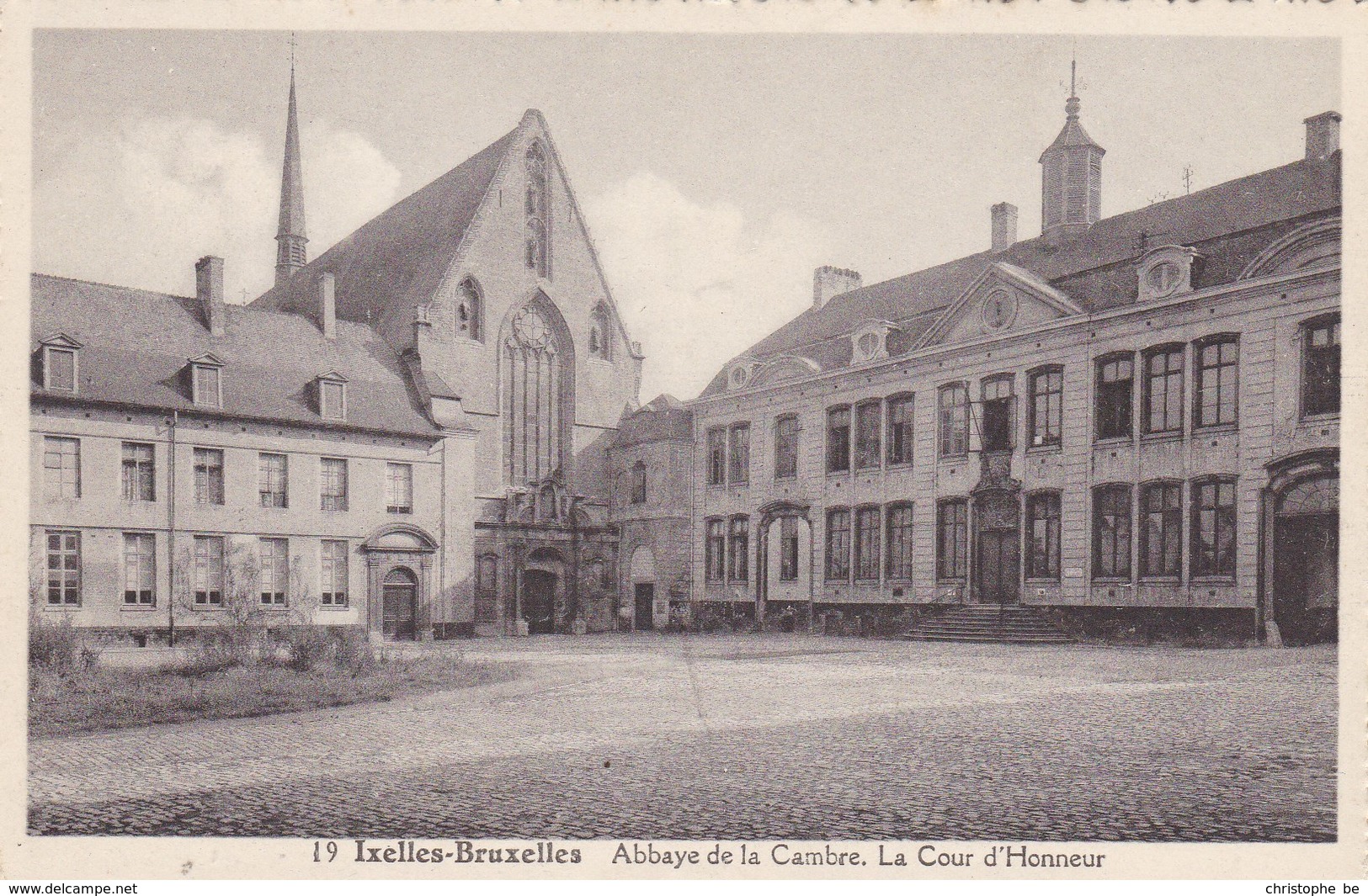 Bruxelles Ixelles, Abbaye De La Cambre. La Cour D'Honneur (pk58615) - Elsene - Ixelles