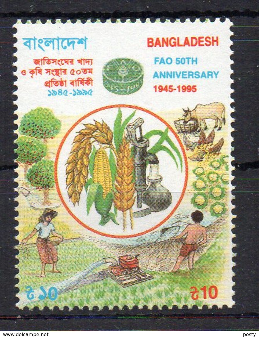 BANGLADESH - 1995 - FAO - 50th ANNIVERSARY - 50éme ANNIVERSAIRE - - Bangladesh