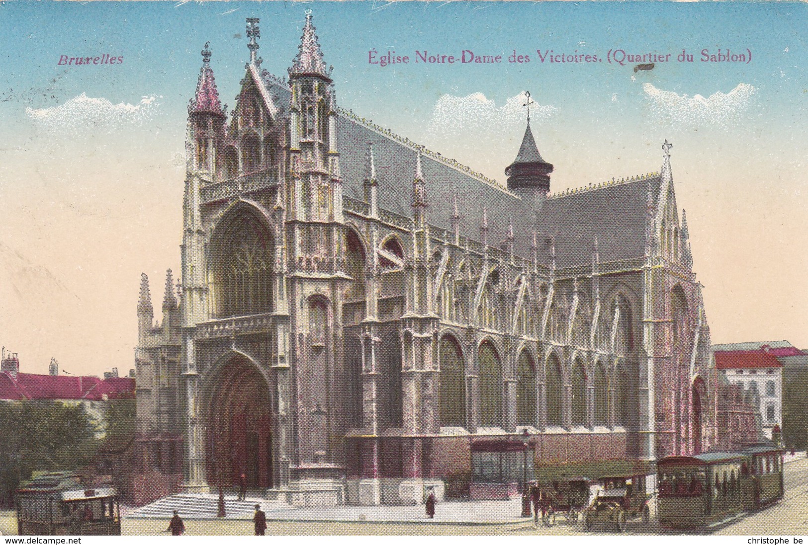 Brussel, Bruxelles, Eglise Notre Dame Des Victoires (pk58624) - Monumenten, Gebouwen