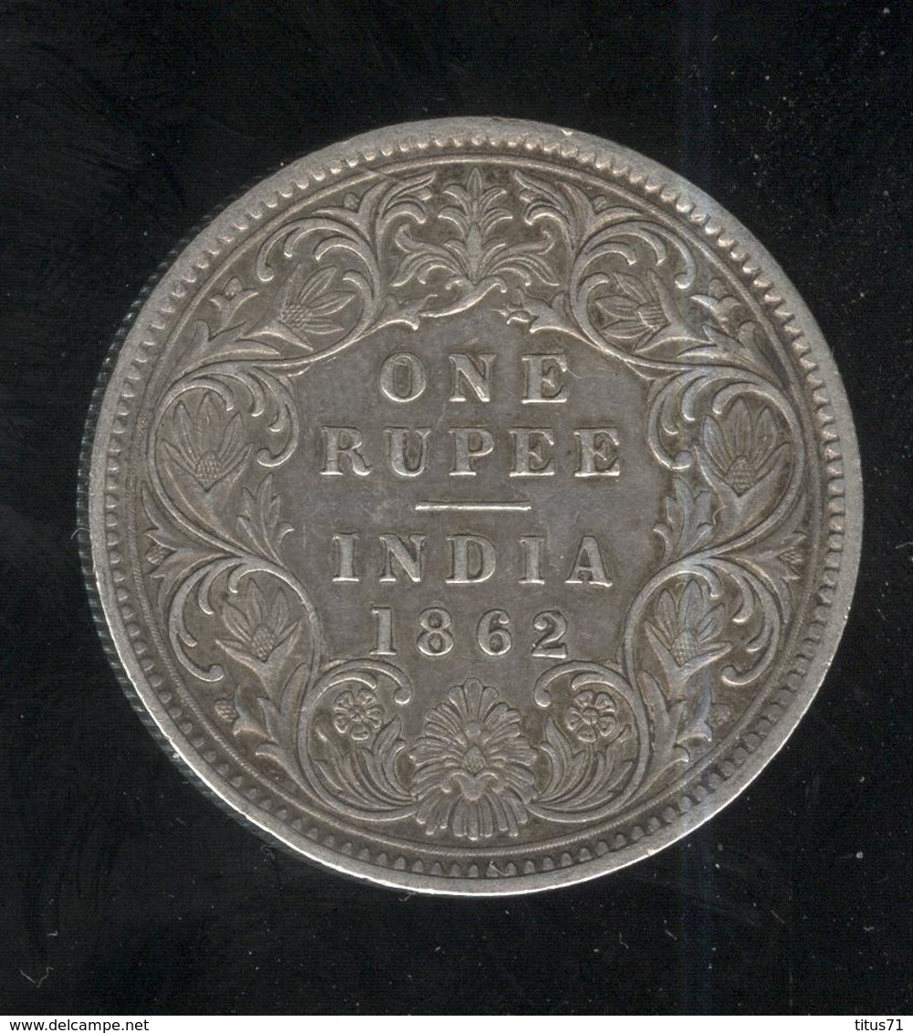 1 Roupie Inde / India 1862 TTB+ - India