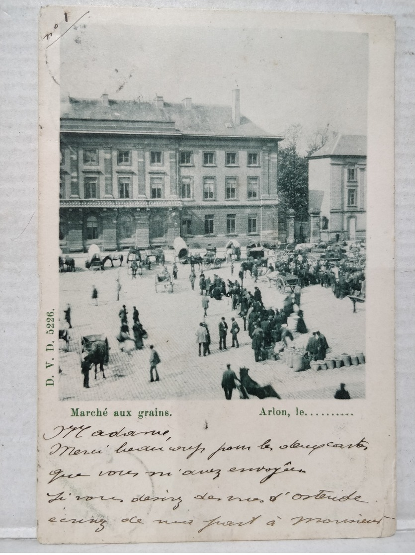 Arlon. Marché Aux Grains. 1900 - Aarlen