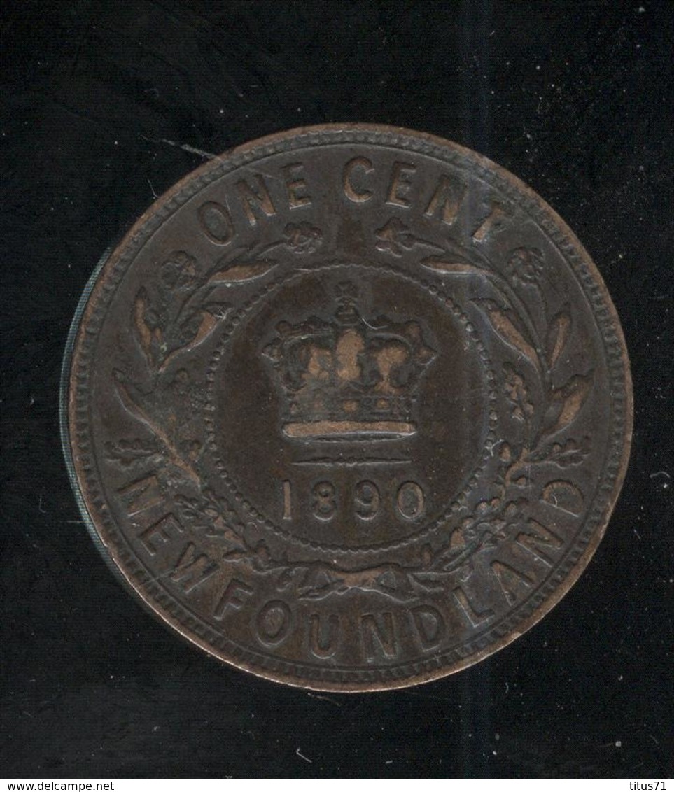 1 Cent Canada 1890 Newfoundland - Victoria - SUP - Canada