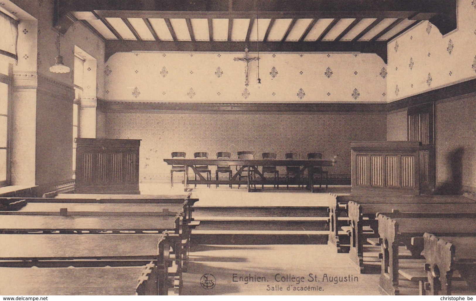 Enghien, Collège St Augustin,  Salle D'Academie (pk58636) - Edingen