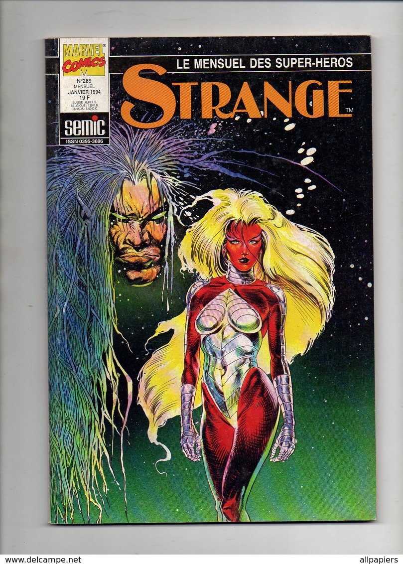 Strange N°299 L'araignée - Iron Man - Namor - Les Vengeurs De 1994 - Strange