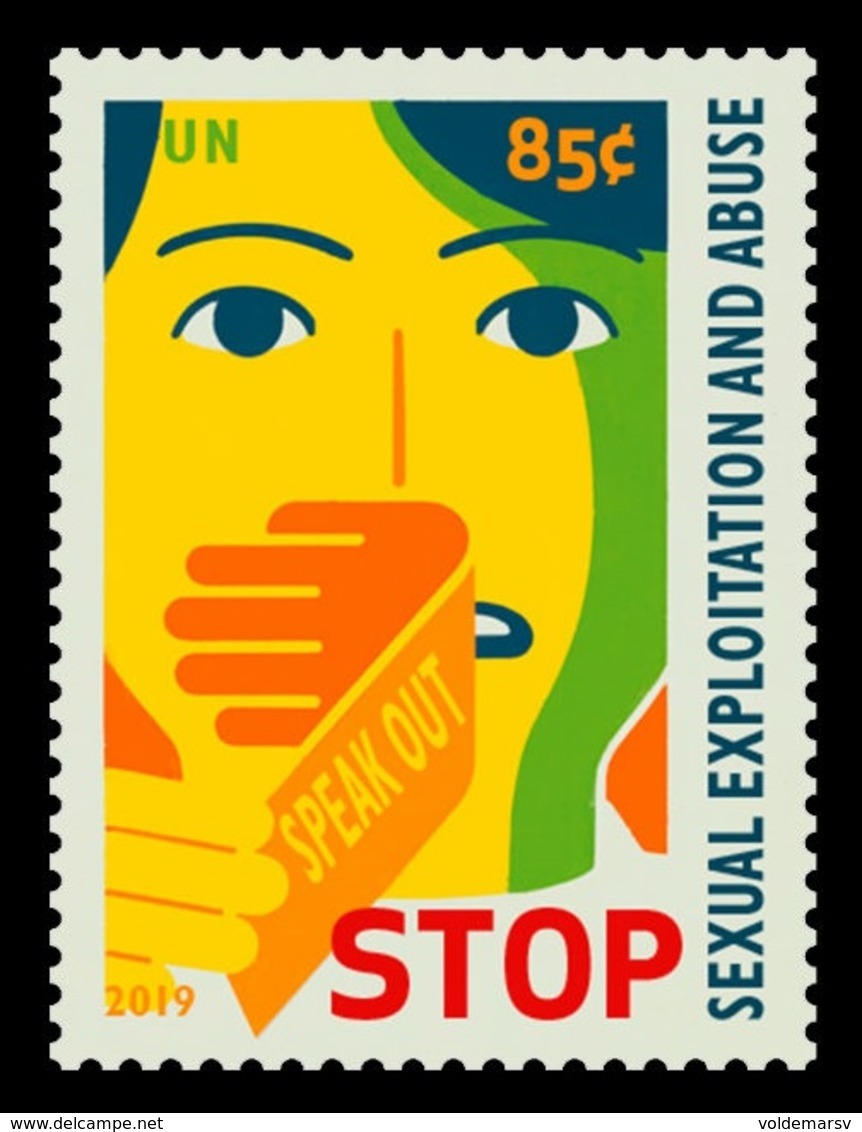 United Nations (New York) 2019 Mih. 1705 Stop Sexual Exploitation And Abuse MNH ** - Unused Stamps