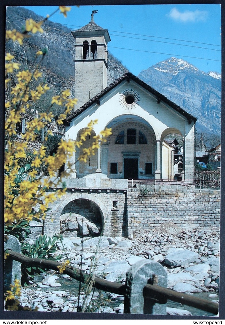 CEVIO Valla Maggia Chiesa Della Rovana - Maggia