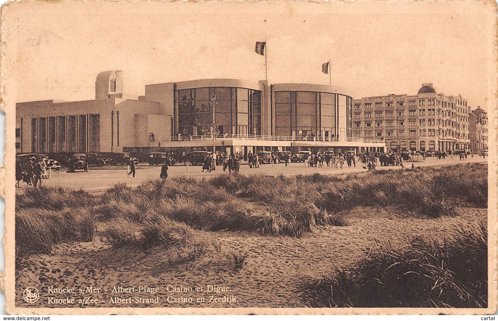 KNOCKE A/Zee - Albert-Strand - Casino En Zeedijk - Knokke