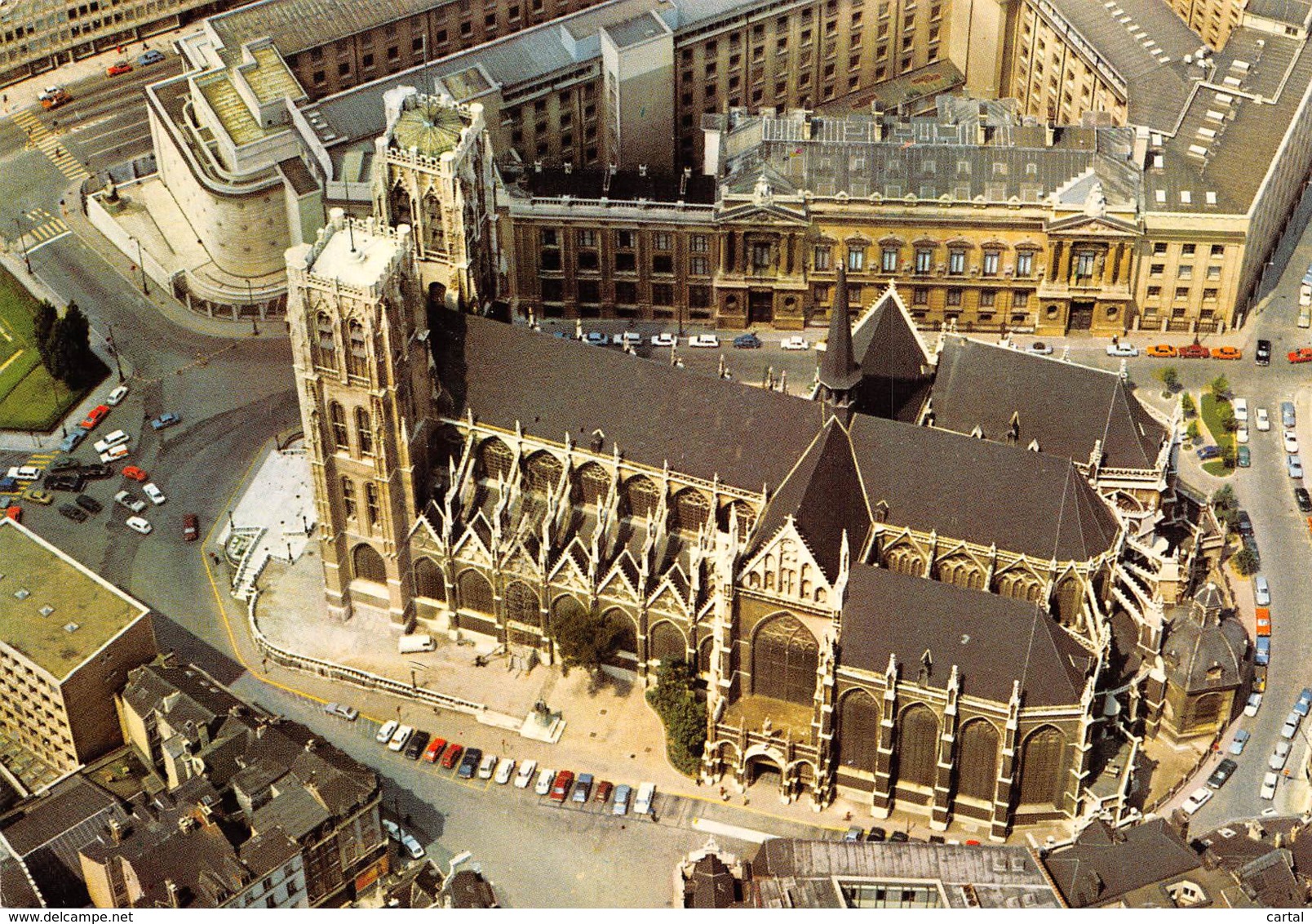 CPM - BRUXELLES - Cathédrale Saint-Michel - Monumenti, Edifici
