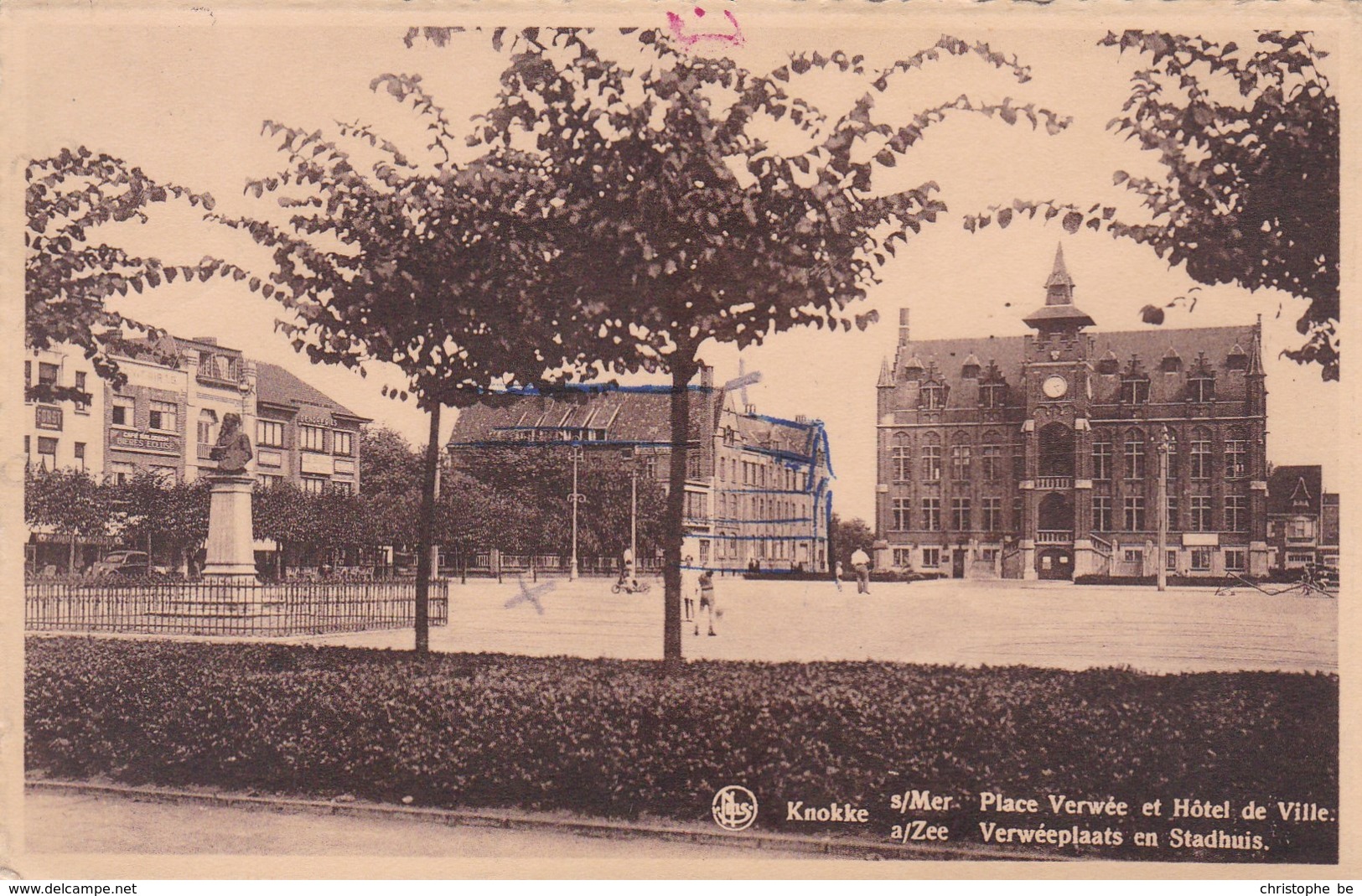 Knokke, Knocke Sur MEr, Verweeplaats En Stadhuis (pk58685) - Knokke