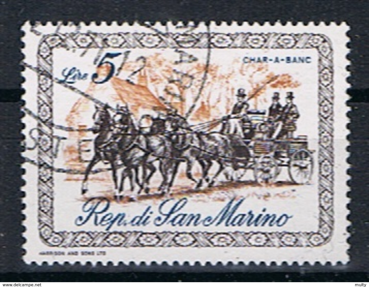 San Marino Y/T 736 (0) - Oblitérés