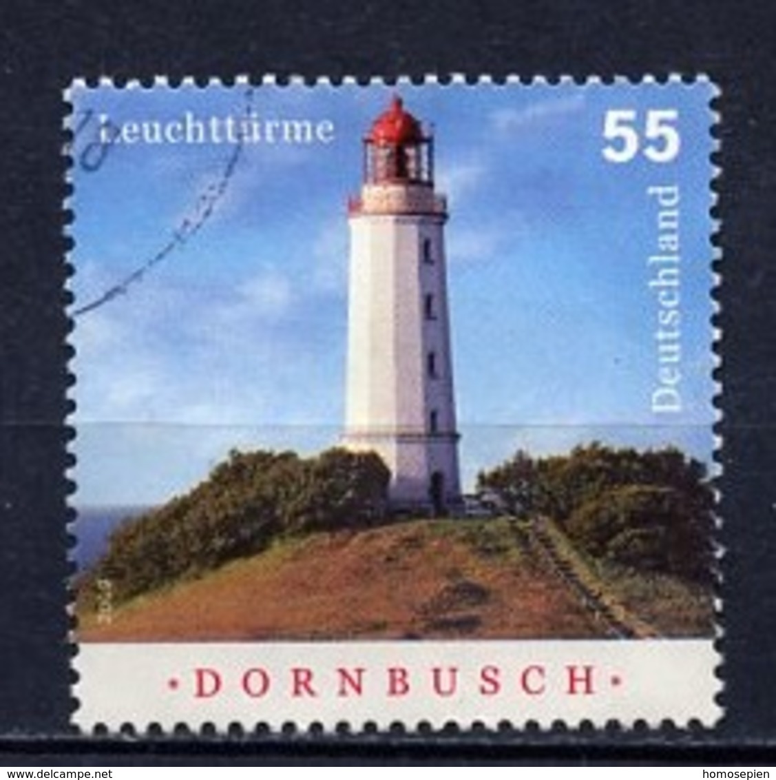 Allemagne Fédérale - Germany - Deutschland 2009 Y&T N°2568 - Michel N°2743 (o) - 55c Phare De Dornbush - Used Stamps