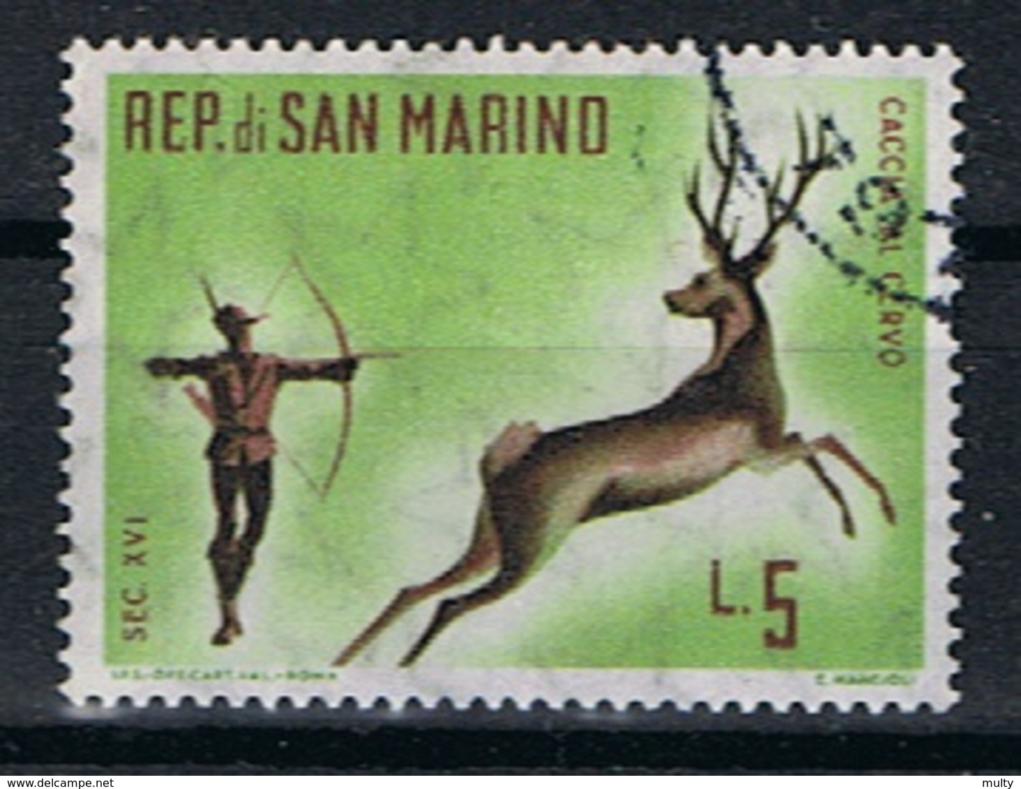 San Marino Y/T 566 (0) - Used Stamps
