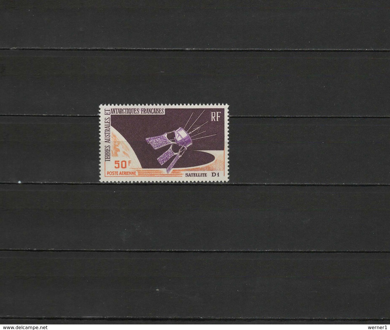 FSAT French Antarctic Territory 1966 Space Stamp MNH -scarce- - Océanie
