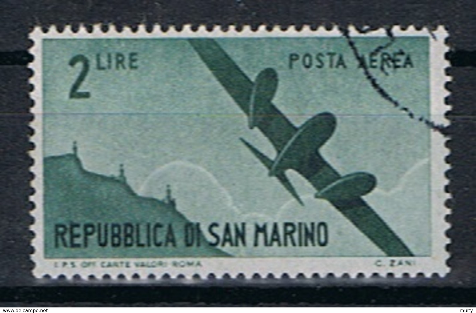 San Marino Y/T 45 (0) - Poste Aérienne