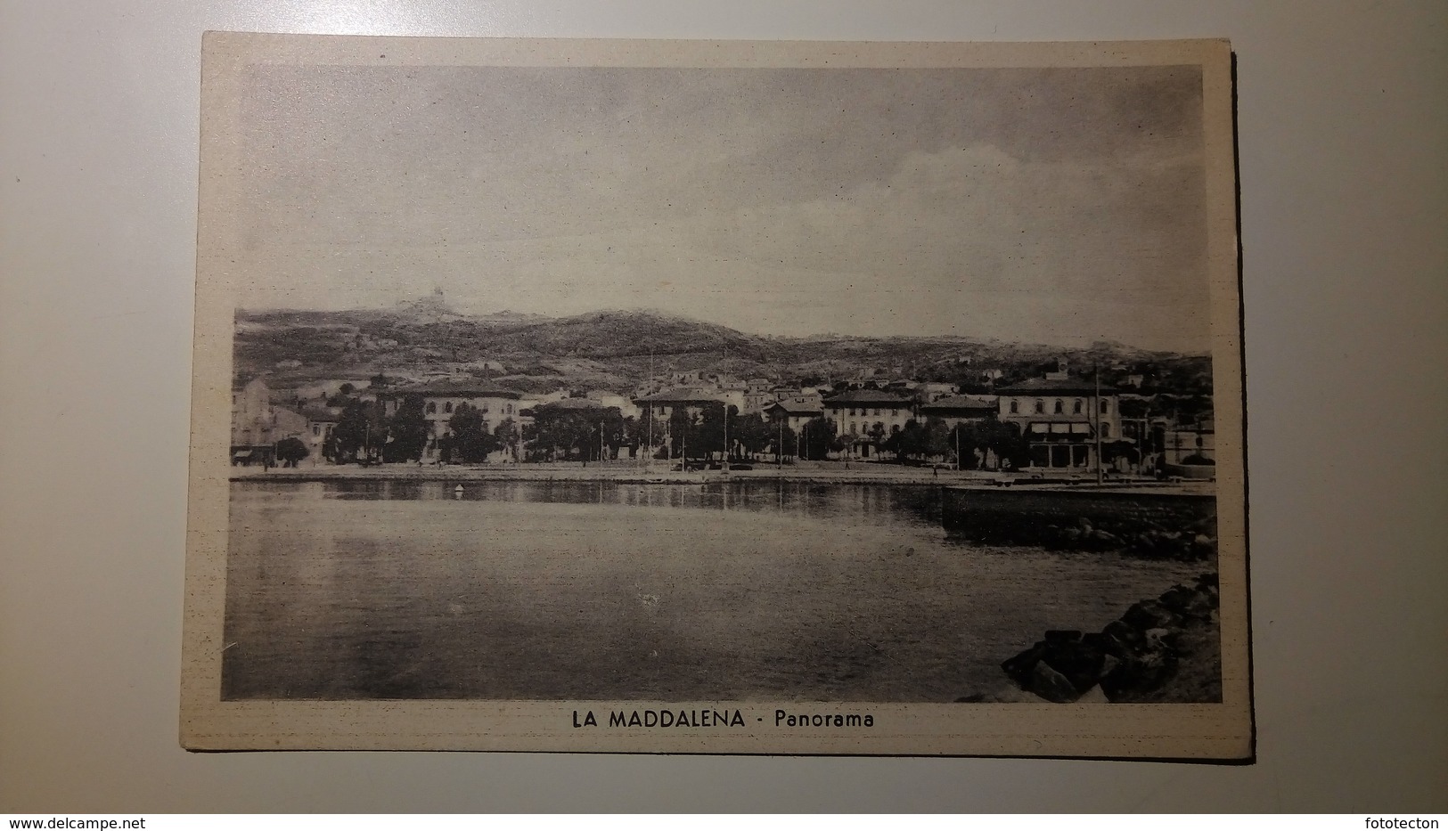La Maddalena - Panorama - Anni '40-'50 - Non Viaggiata - Altri & Non Classificati