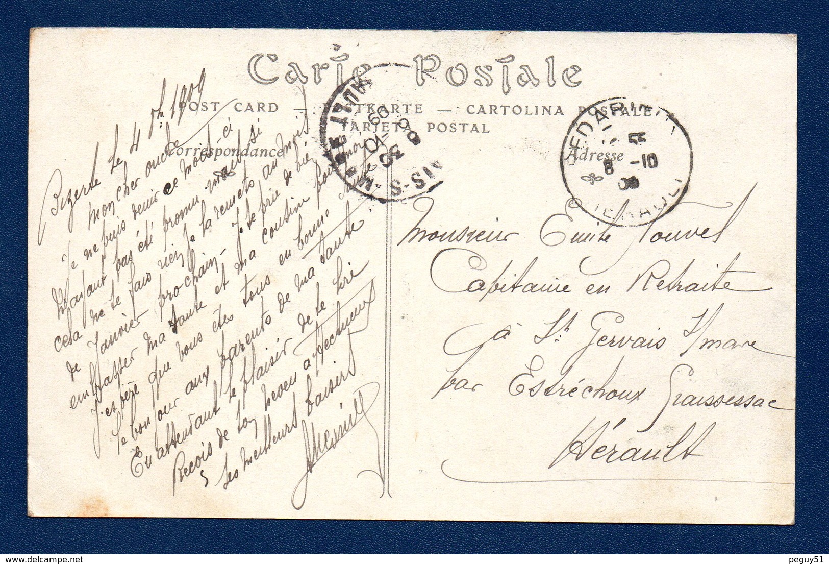 Tunisie. Mauresque. 1909 - Tunisie