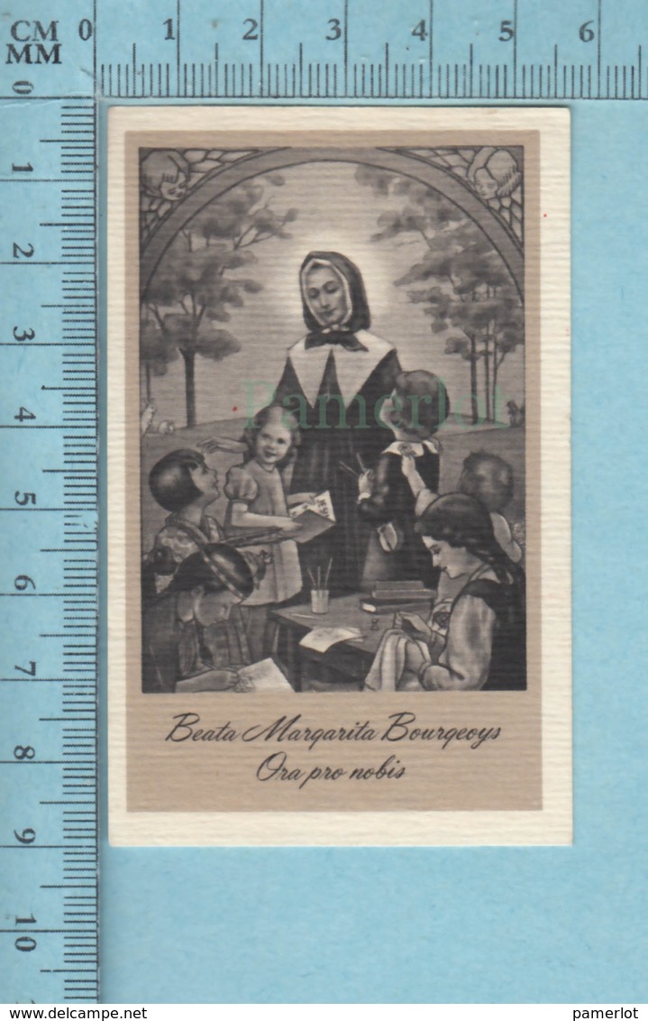 Montreal - Beata Margarita Bourgeoys  - Holy Card, Image Pieuse Sainte, Santini - Images Religieuses