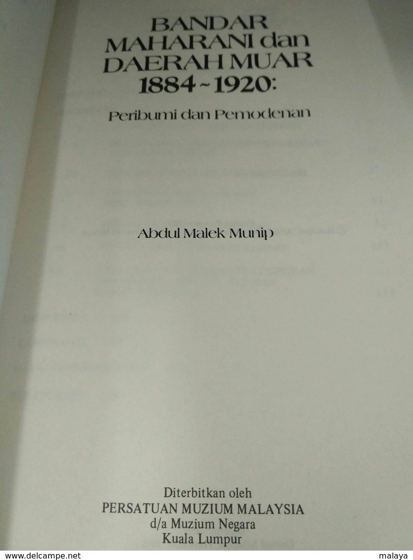 MALAYSIA malaya Sultan Johore Royal Johor king Muar & Maharani 1884 1920 Book Sultan Abu Bakar Sir Ibrahim