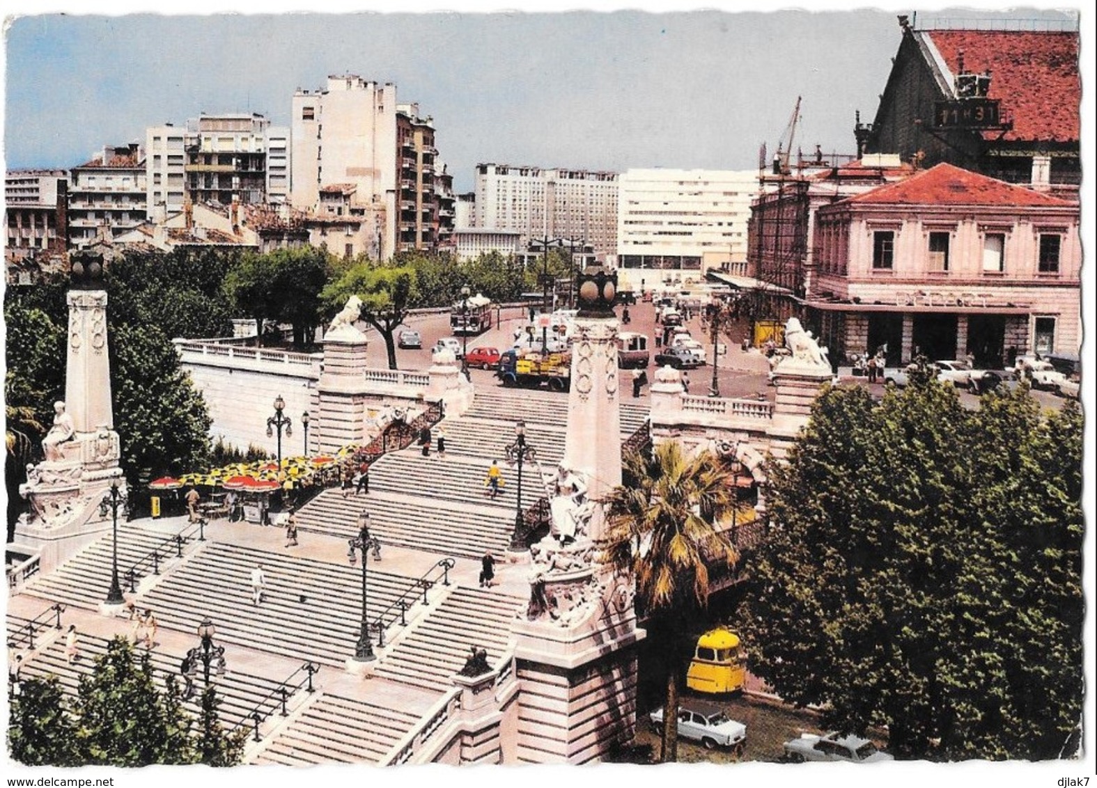 13 Marseille La Gare Saint Charles (2 Scans) - Station Area, Belle De Mai, Plombières