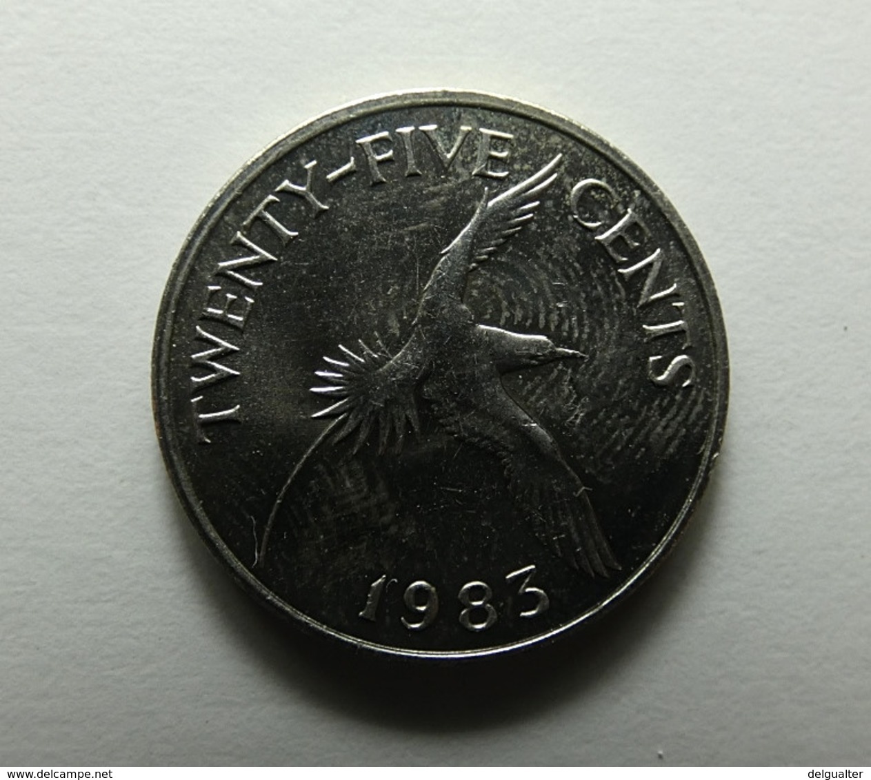 Bermuda 25 Cents 1983 - Bermudes