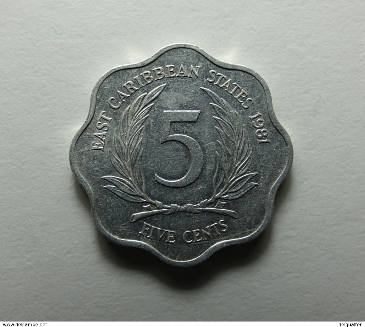East Caribbean States 5 Cents 1981 - Caraibi Orientali (Stati Dei)