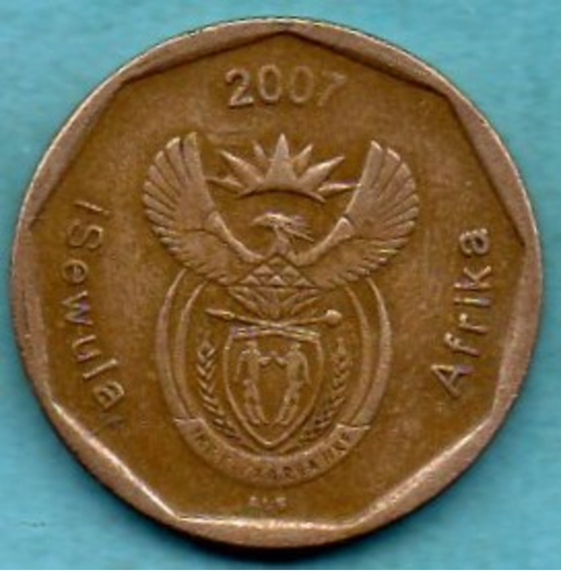 SOUTH AFRICA / AFRIQUE SUD   50 CENTS 2007 - Afrique Du Sud