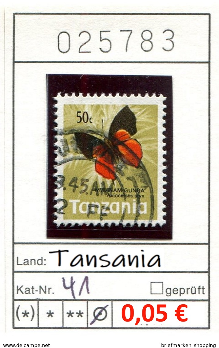 Tansania - Tanzania - 10 Diff. As Per Scans - Oo Oblit. Used Gebruikt - - Tansania (1964-...)