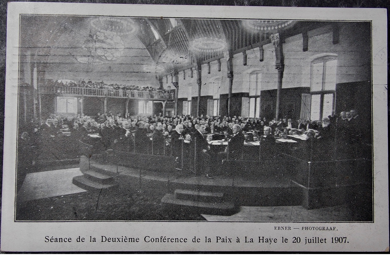 HOLLAND NEDERLAND NETHERLANDS - Den Haag - La Haye - 1907 PEACE CONFERENCE - Postcard #11/11 - Den Haag ('s-Gravenhage)